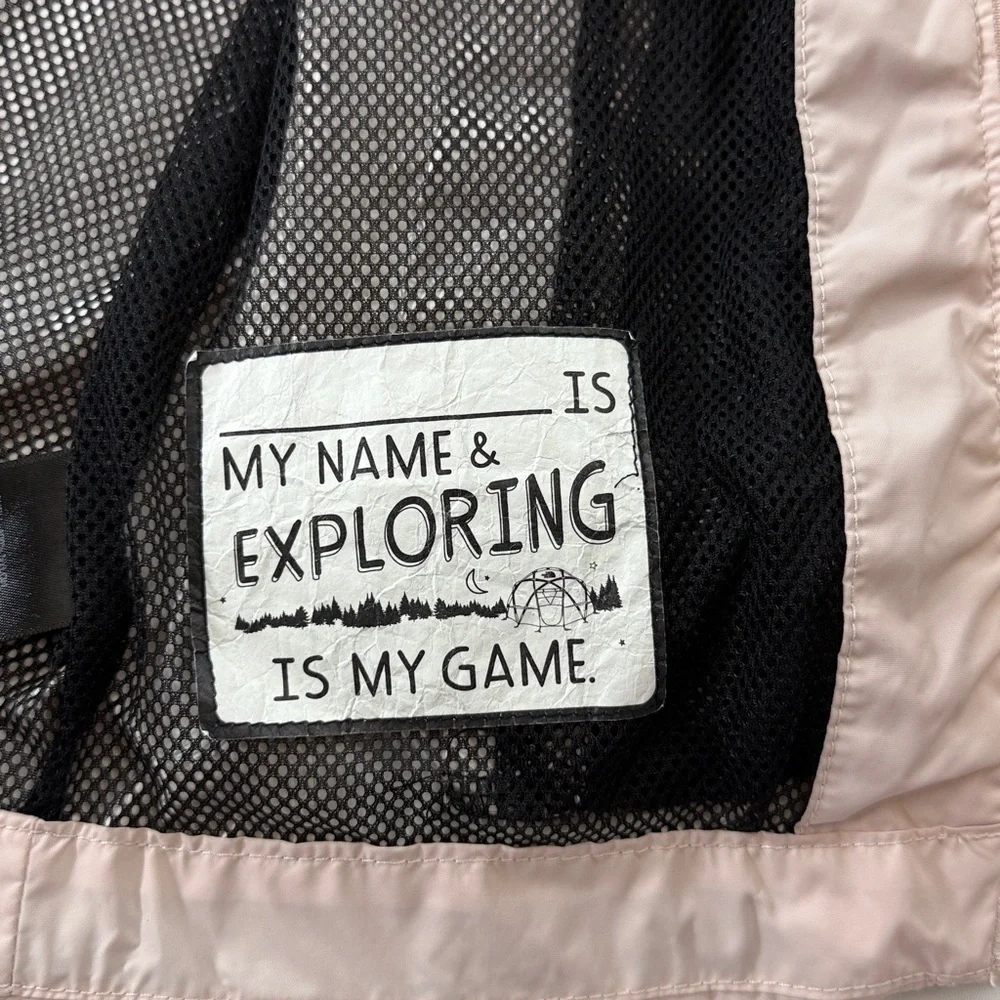The North Face light pink